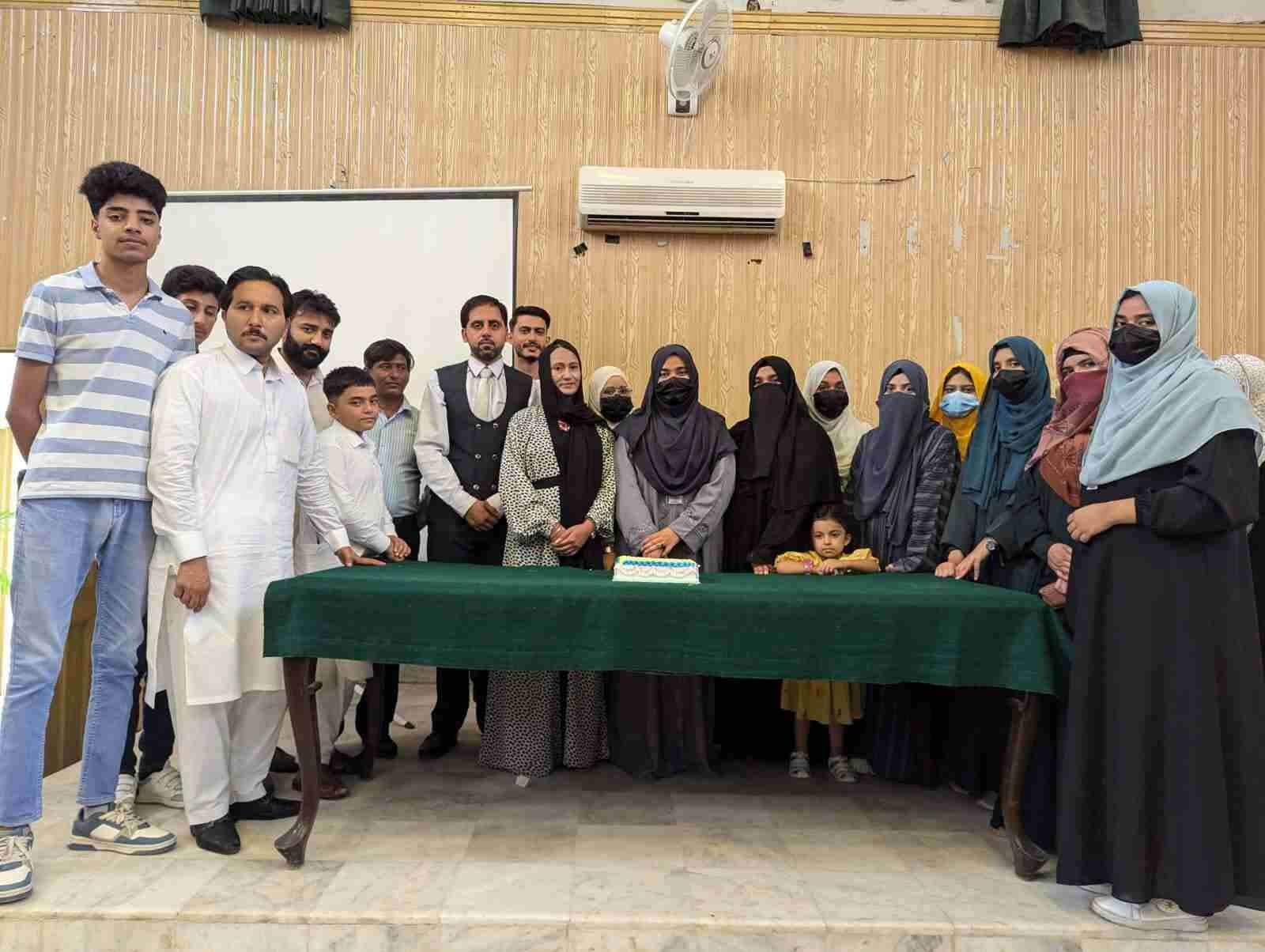 1st Year Cake Cutting